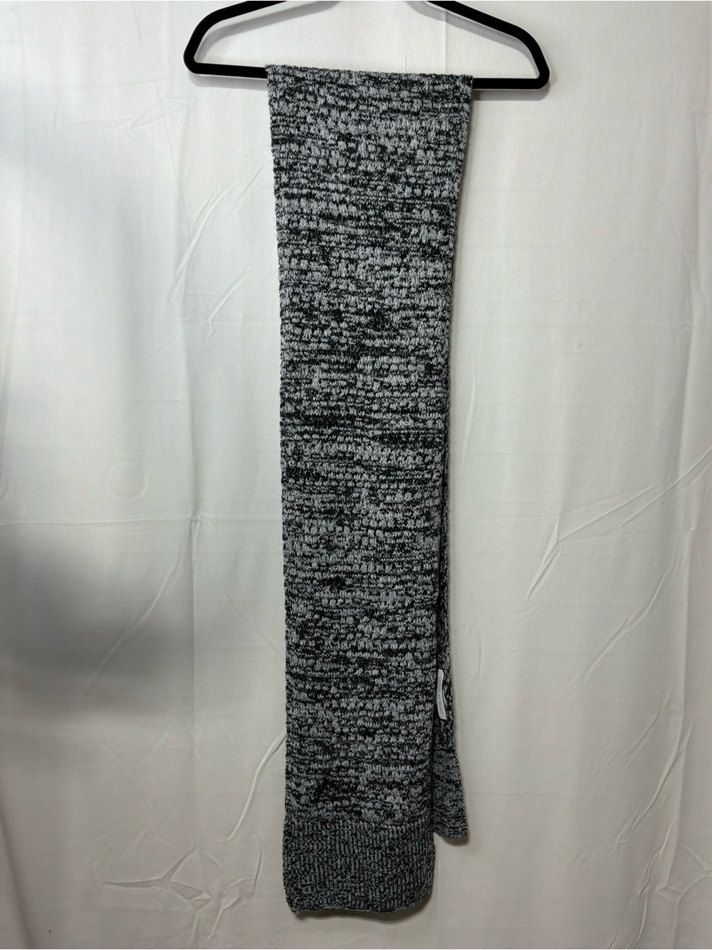 Victoria's Secret Men's Black & Gray Marled Knit Joggers